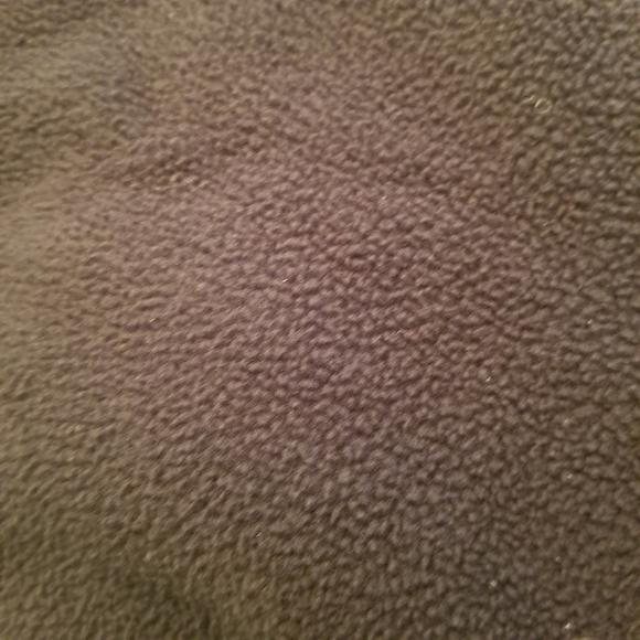 Lands End Jacket Mens  L Tall/Granda  Black Fleece Full Zip - Picture 5 of 6